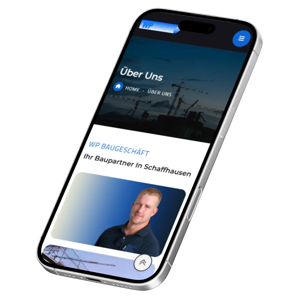 WP Bau auf Mobile