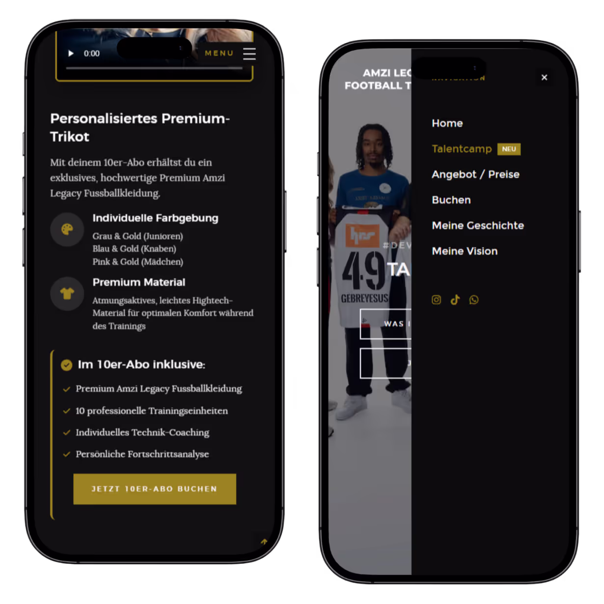Amzi Legacy auf Mobile