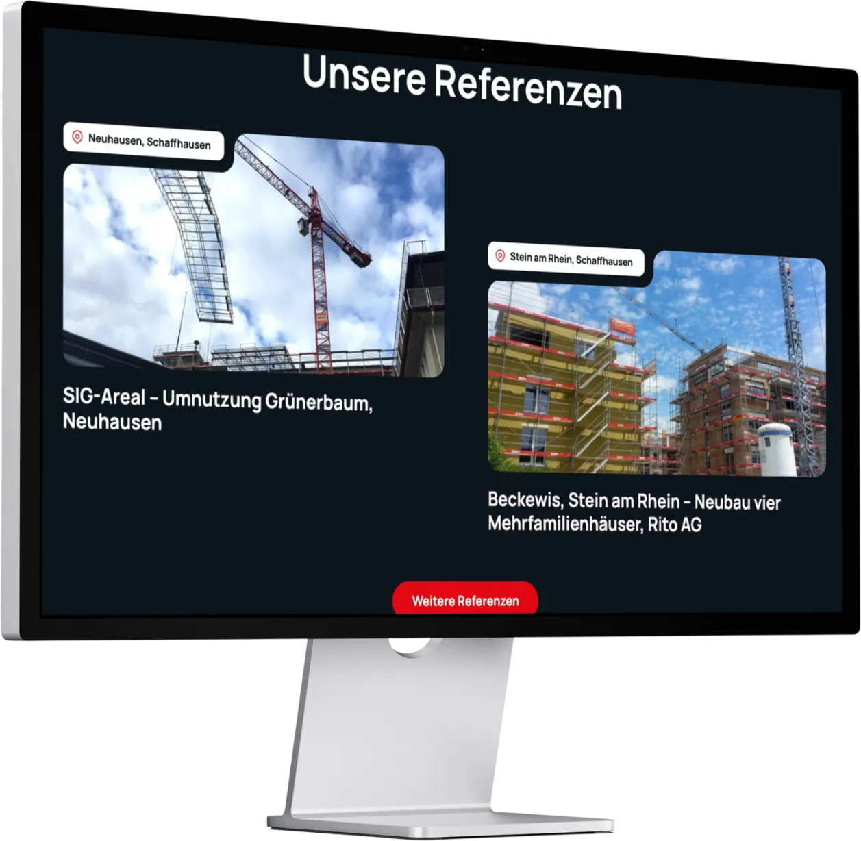 Gloor Bau AG auf Desktop