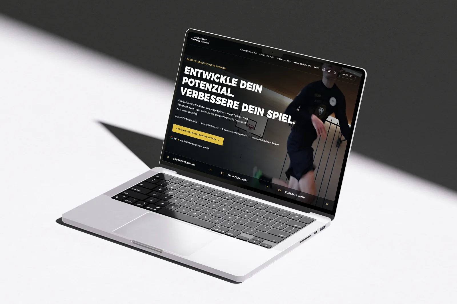 Website Amzi Legacy Football Training